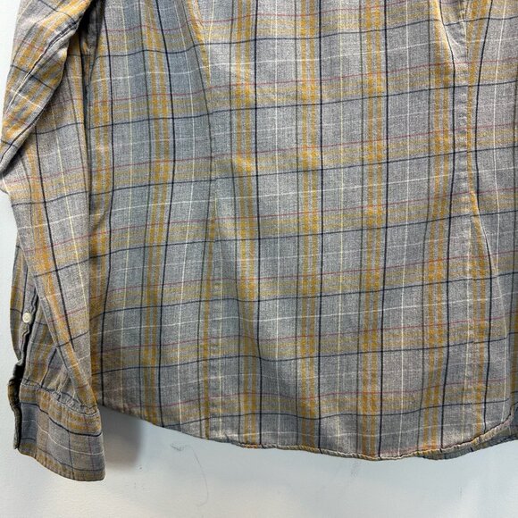J.Crew Plaid Flannel Shirt Large - Picture 10 of 14
